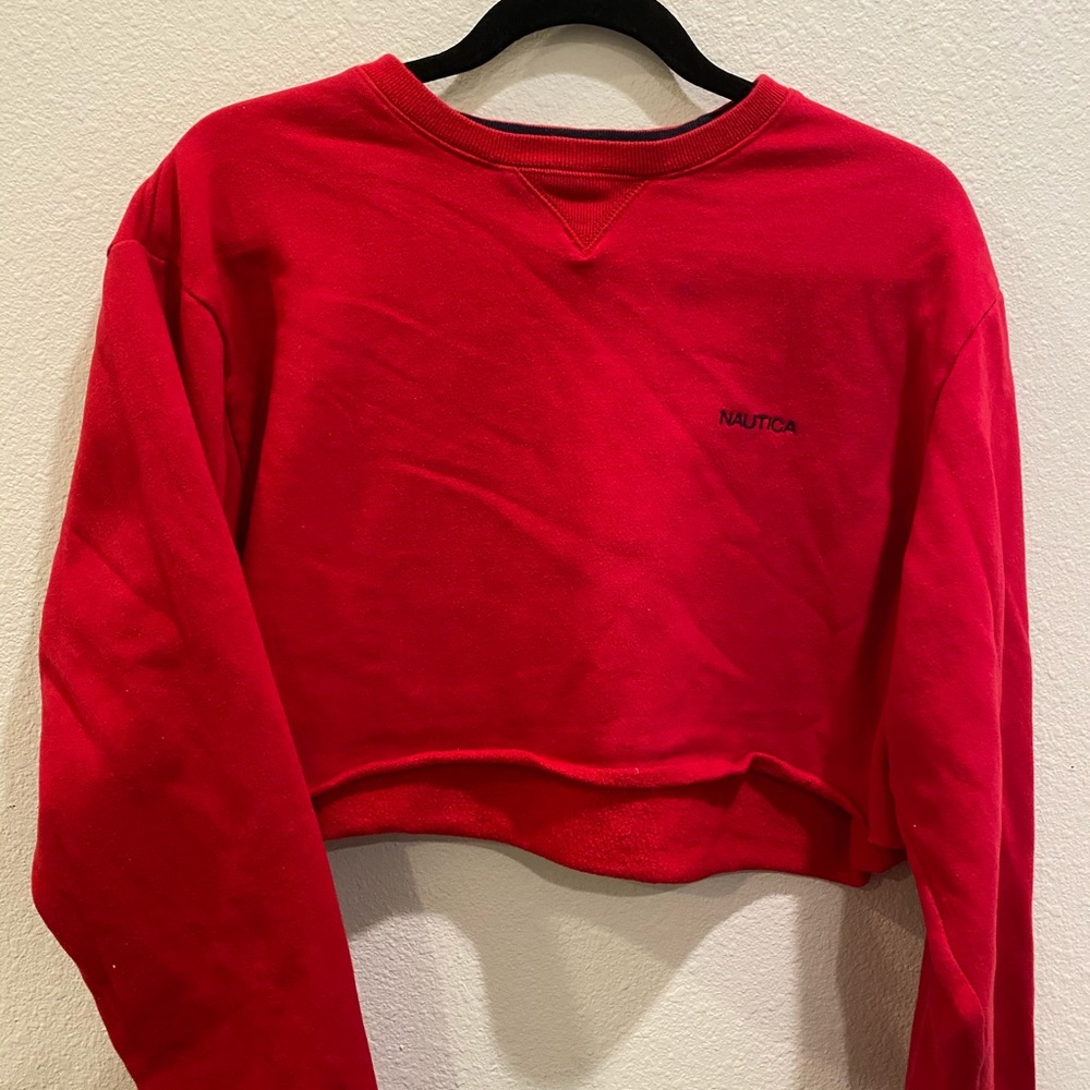 Cropped nautica longsleeve